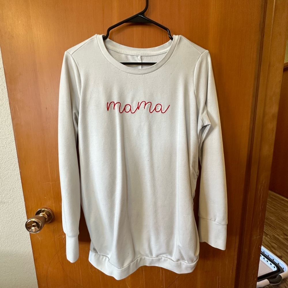 “Mama” Maternity Sweater